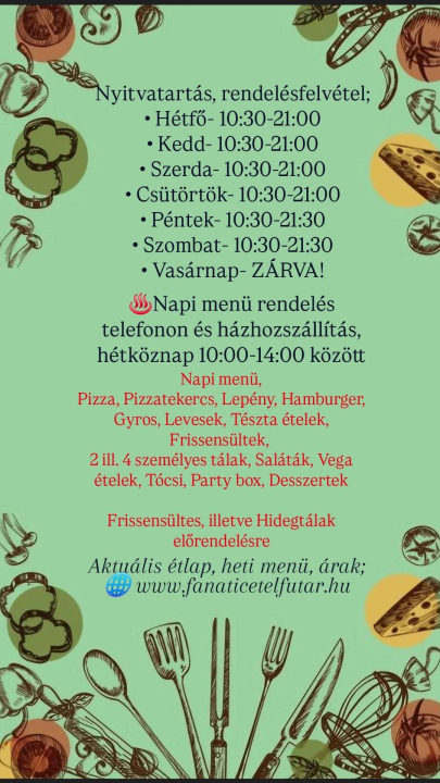 Fanatic Ételfutár - Veszprém